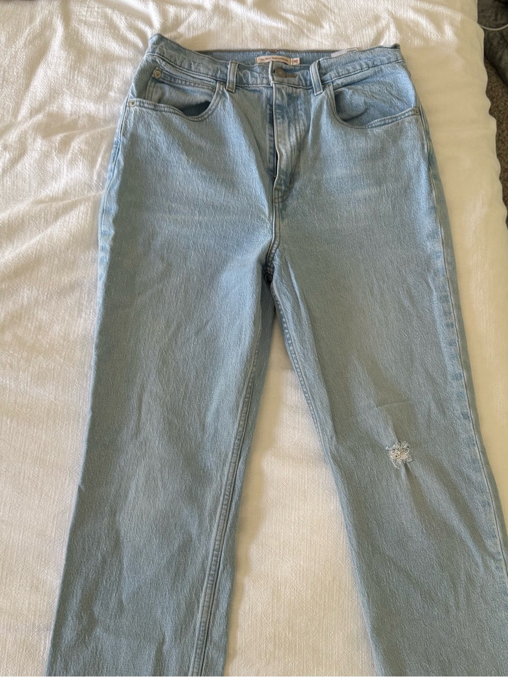 Levi's Light Blue Straight-Leg Women's Jeans